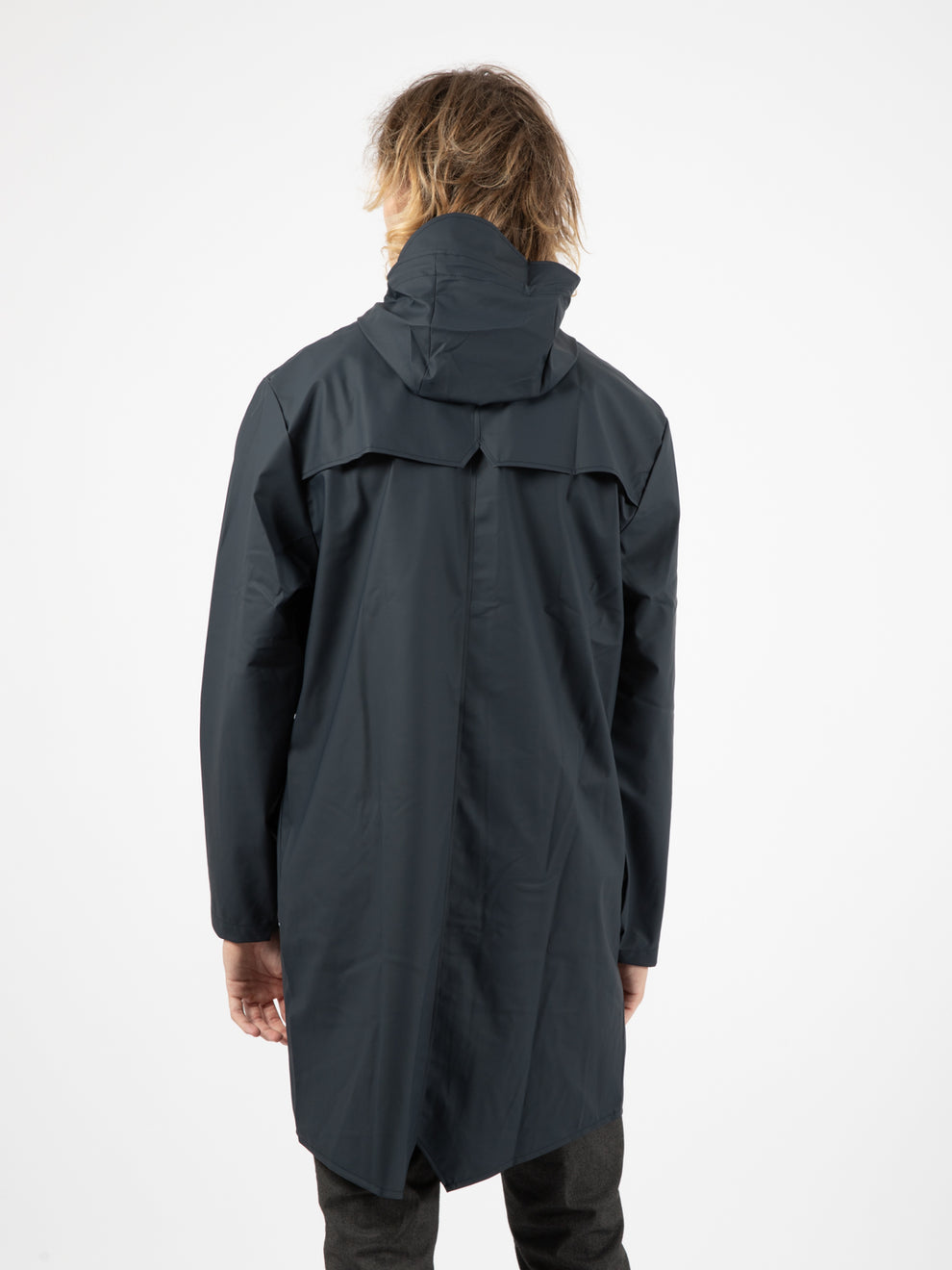 Long jacket waterproof navy