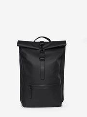 RAINS - Rolltop rucksack black