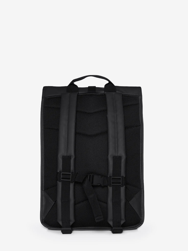 RAINS - Rolltop rucksack black