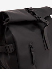 RAINS - Rolltop rucksack large W3 black