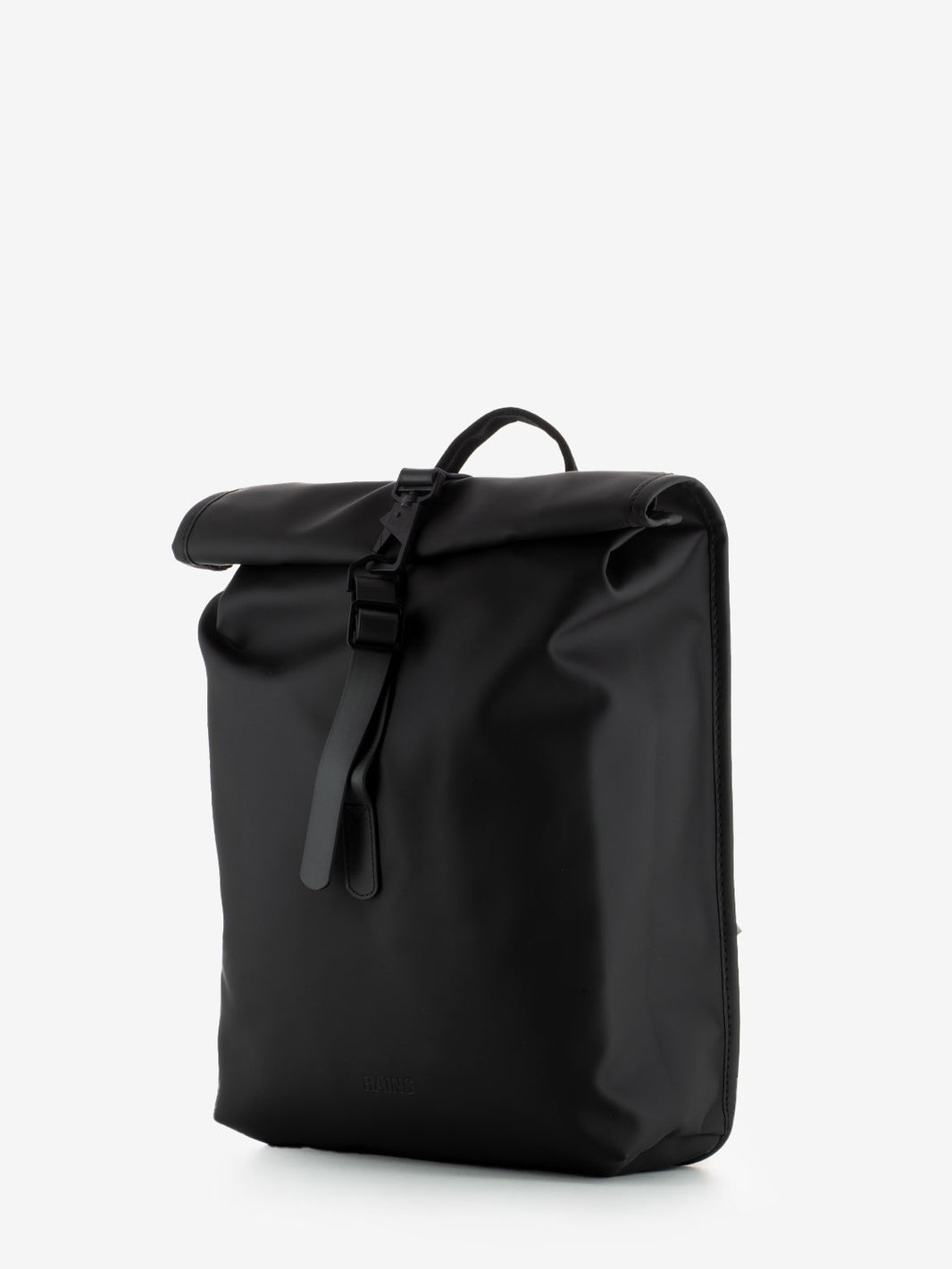 Rolltop rucksack mini black