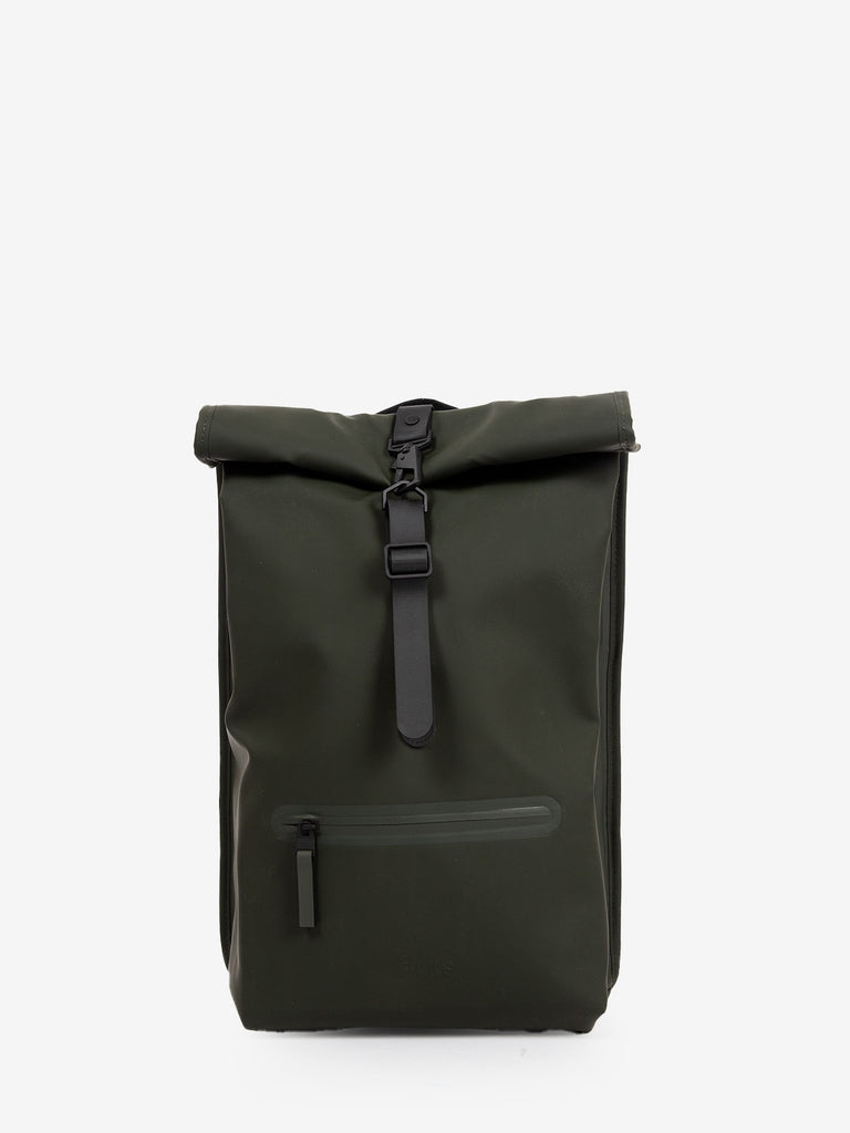 RAINS - Rolltop rucksack W3 green