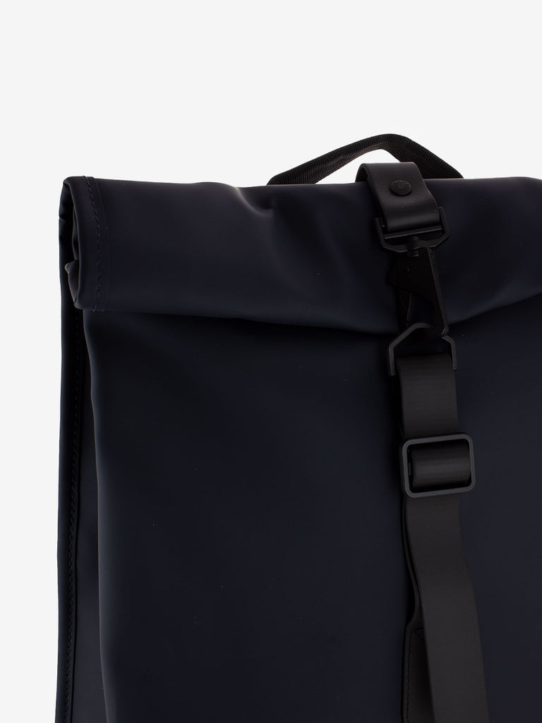 RAINS - Rolltop rucksack W3 navy