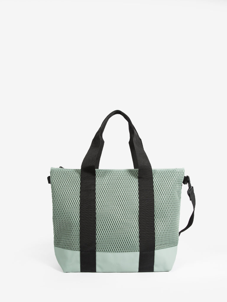 RAINS - Tote bag mesh mini W3 haze