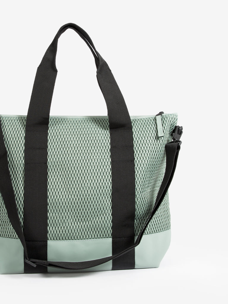 RAINS - Tote bag mesh mini W3 haze