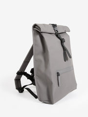 RAINS - Zaino rolltop rucksack W3 grey