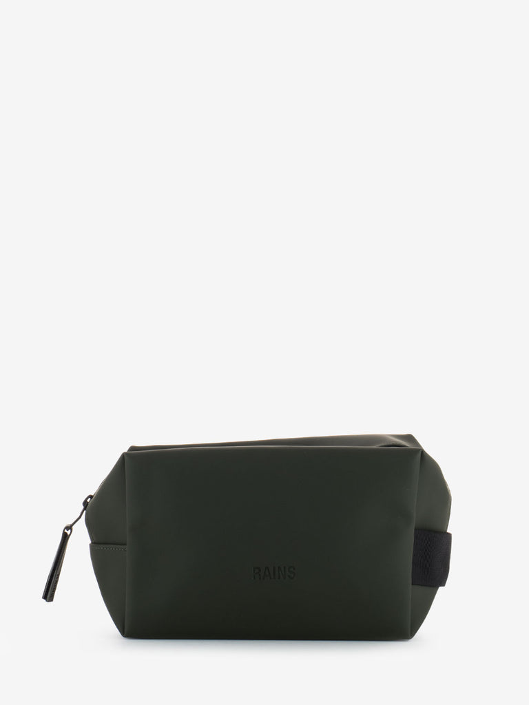 RAINS - Wash bag small green