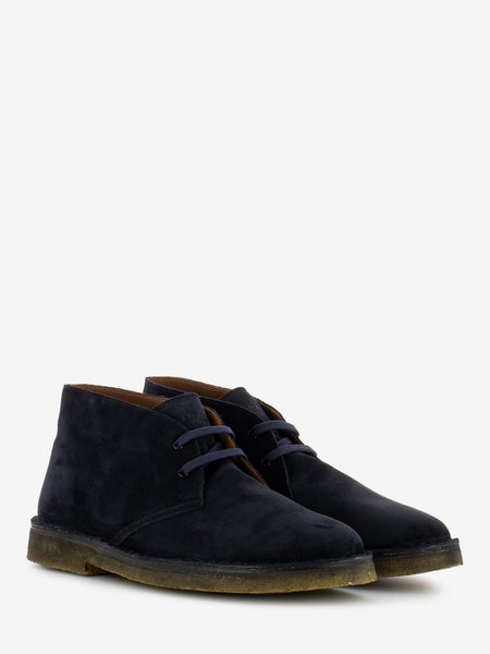 Polacchi suede crepe blu