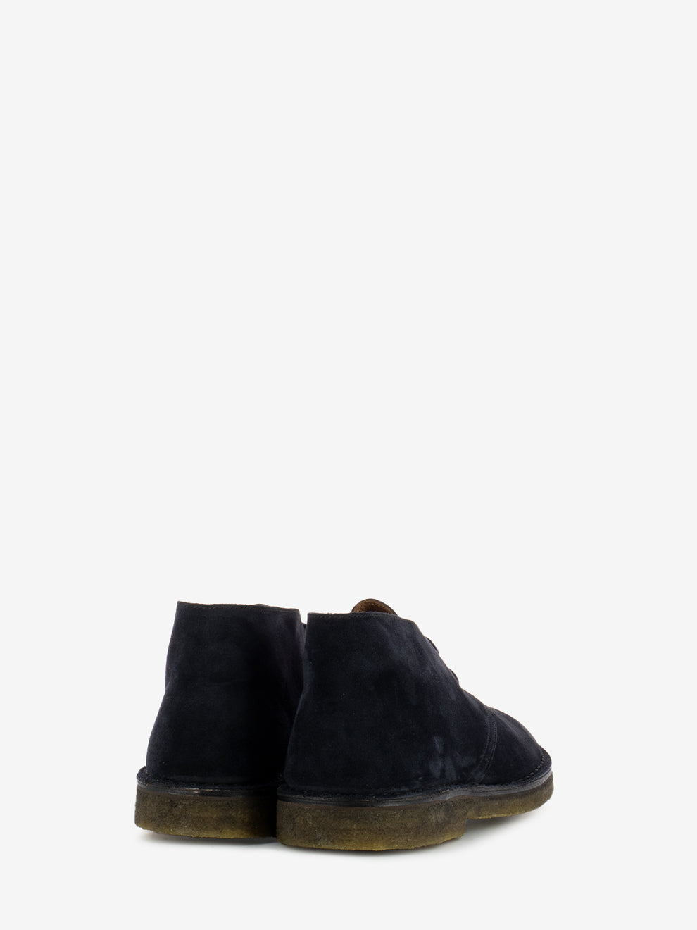 Polacchi suede crepe blu