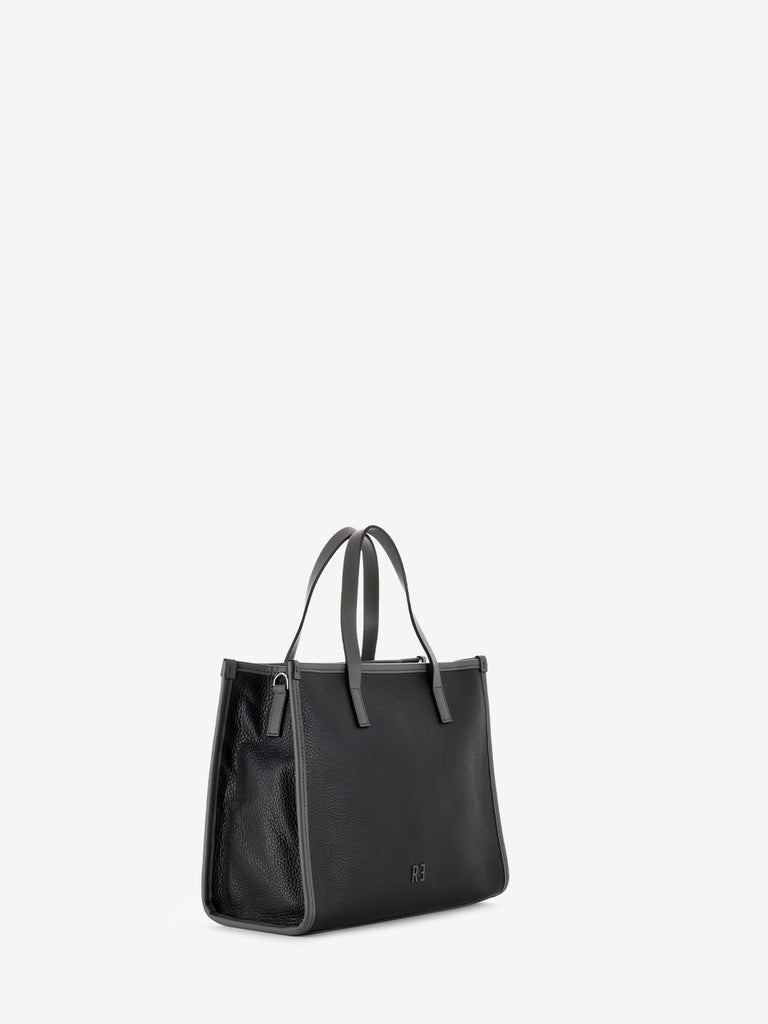 REBELLE - Borsa Astra Shopping M Dollaro Black