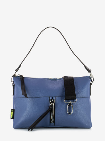 Athena crossbody M dollaro indigo