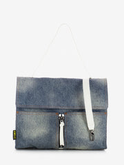 REBELLE - Borsa a cartella Clio denim