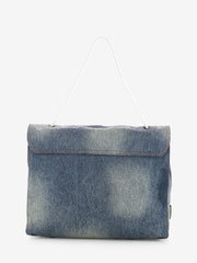 REBELLE - Borsa a cartella Clio denim