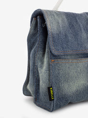 REBELLE - Borsa a cartella Clio denim