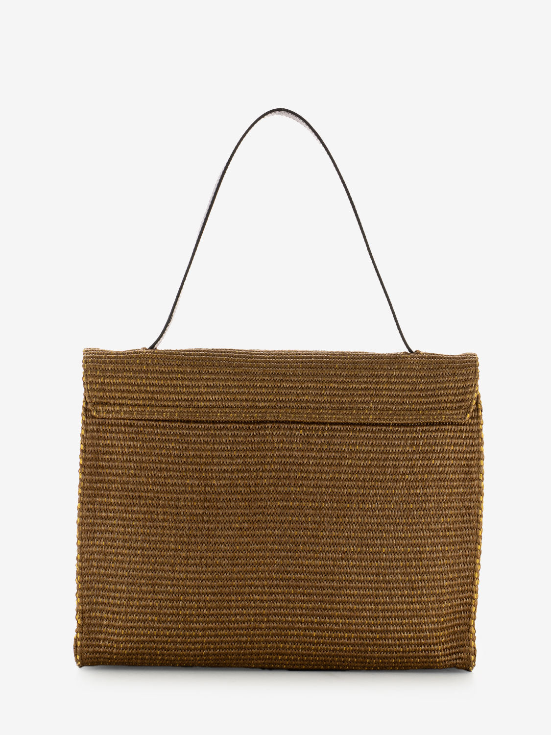 Borsa a cartella Clio Jungle almond