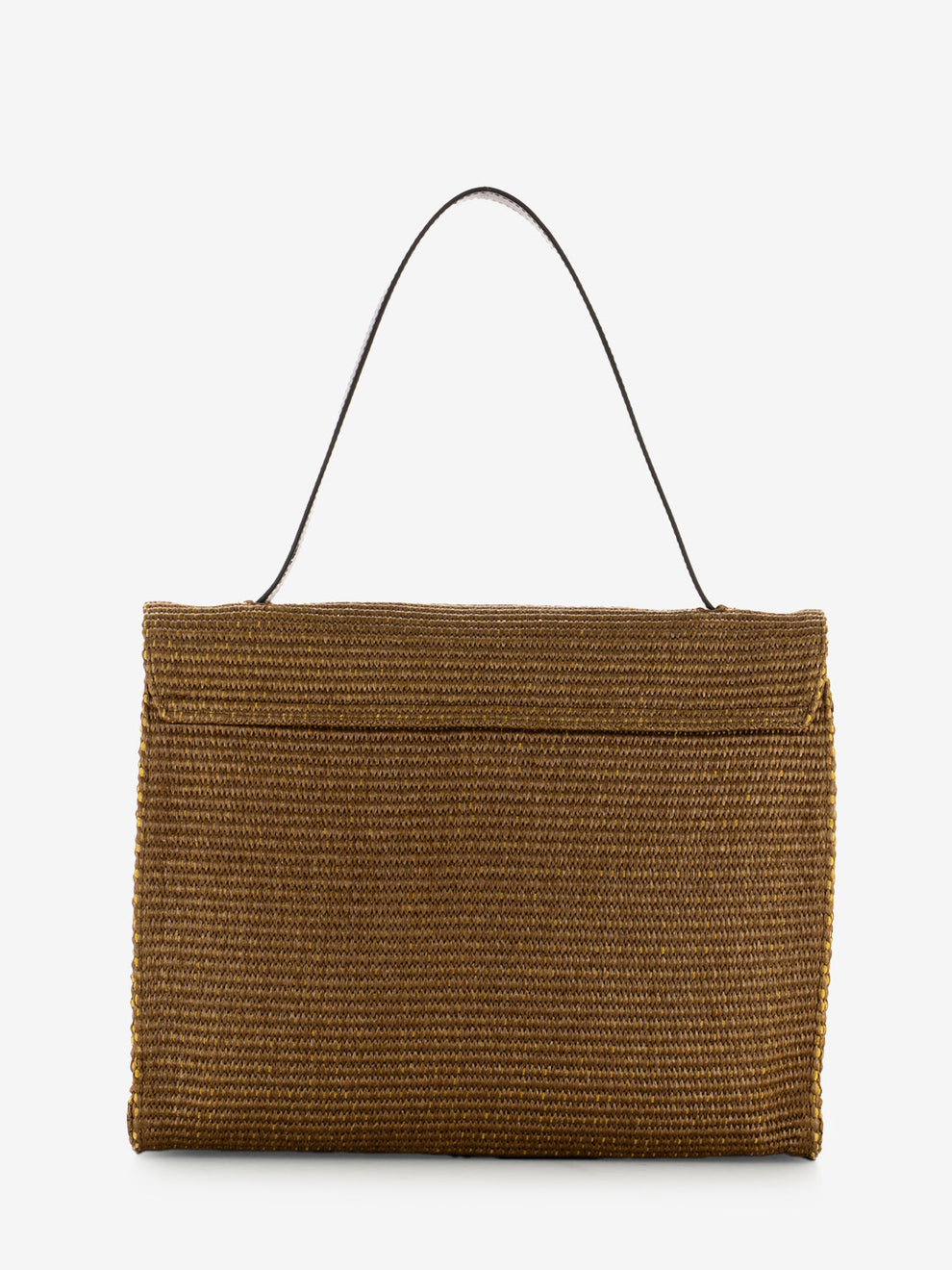 Borsa a cartella Clio Jungle almond