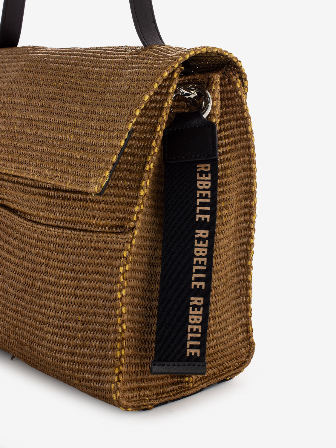 Borsa a cartella Clio Jungle almond