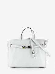 REBELLE - Borsa a mano Valentina white