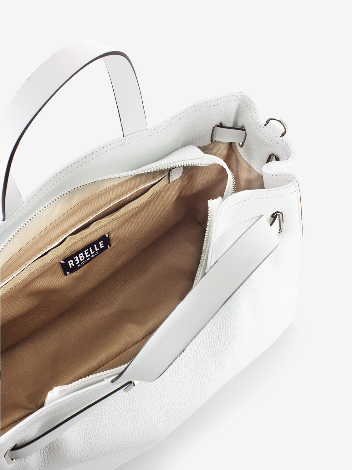 Borsa a mano Valentina white