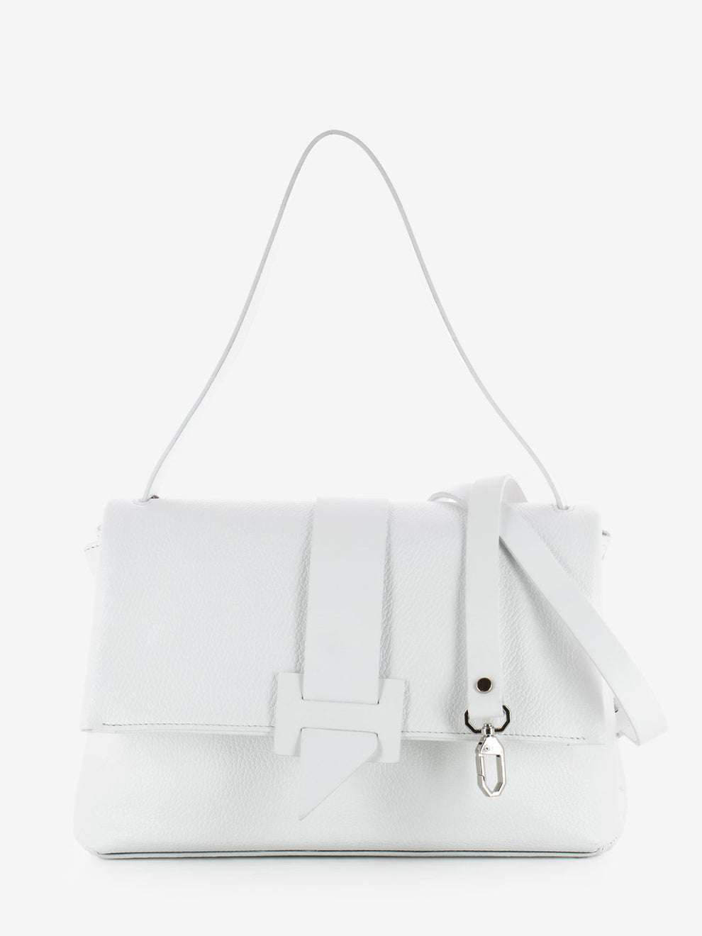 Borsa a spalla Hilary mini stachel dollaro white