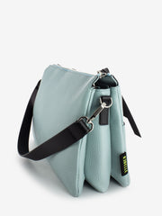 REBELLE - Borsa Athena crossbody M dollaro cerulean