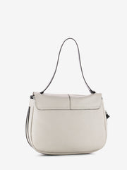 REBELLE - Borsa Carla Satchel dollaro beige