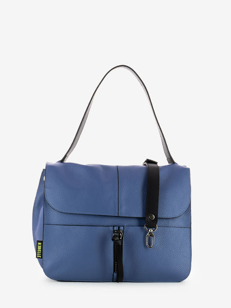 Borsa Carole dollaro indigo