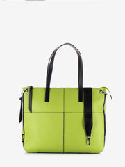 REBELLE - Borsa Cassandra shopping dollaro green