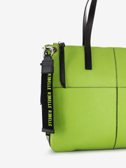 REBELLE - Borsa Cassandra shopping dollaro green