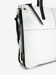 REBELLE - Borsa Cassandra shopping dollaro white