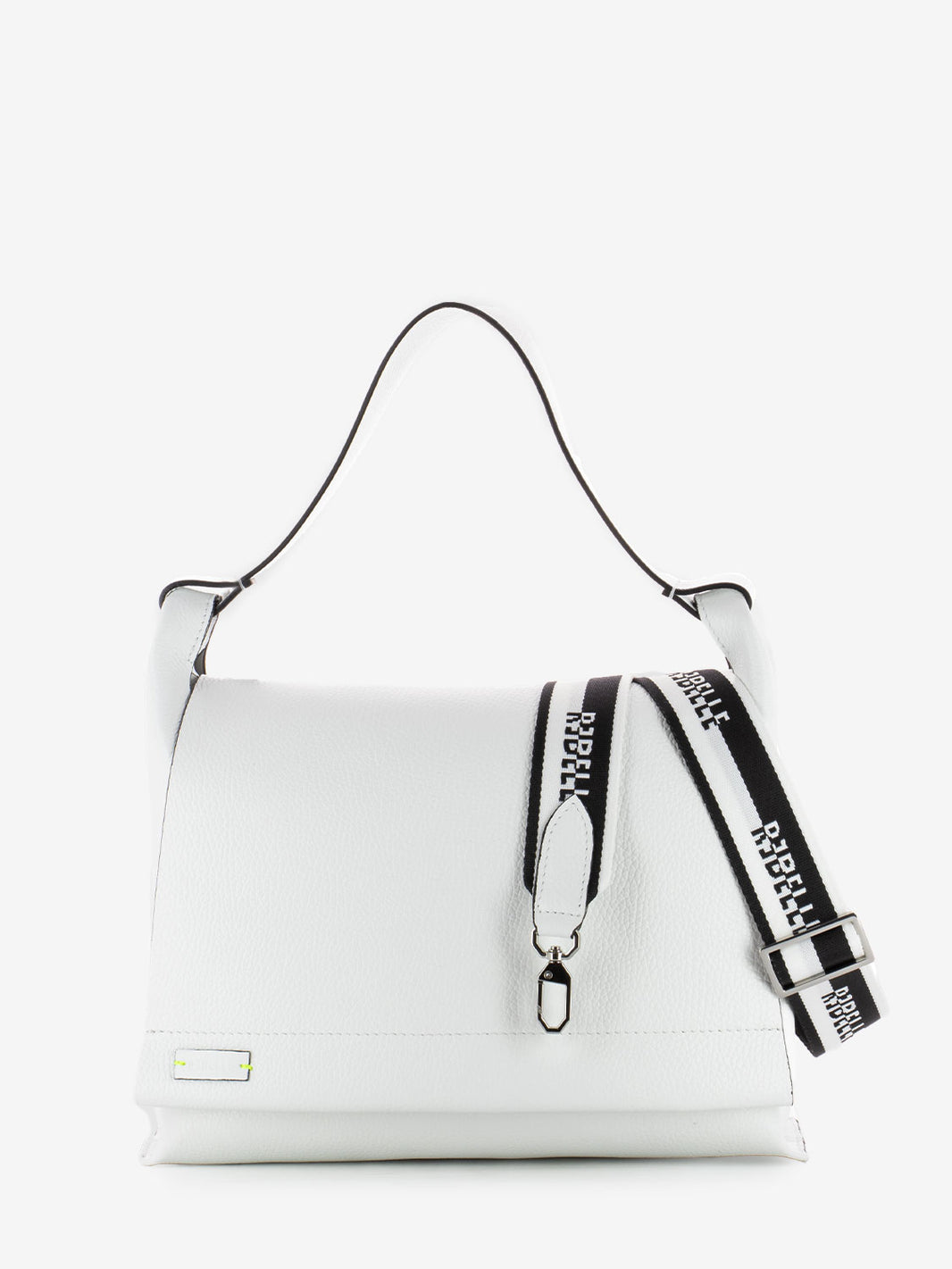 Borsa satchel Ornella white
