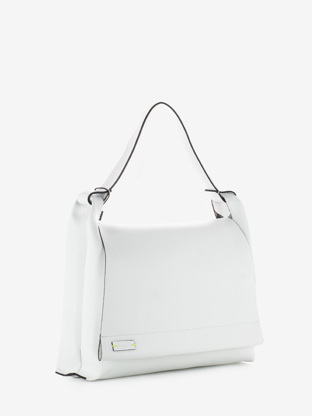 Borsa satchel Ornella white