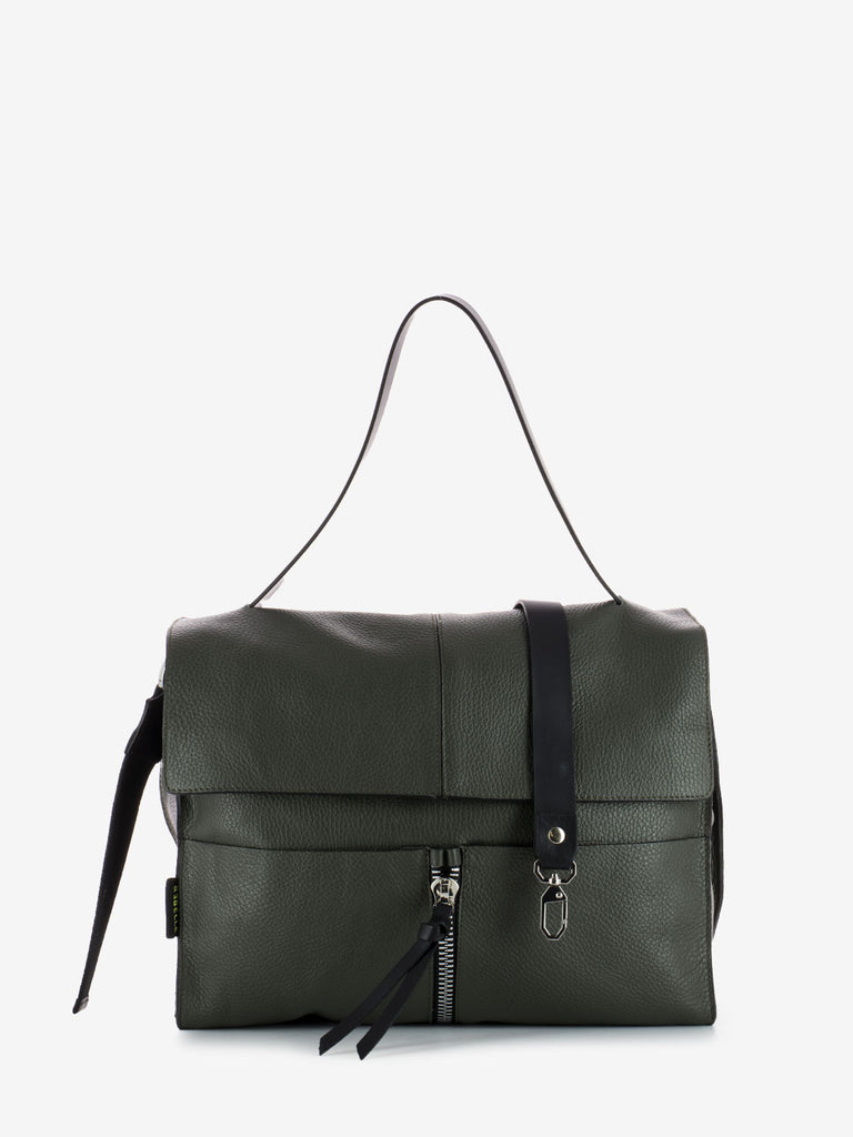 REBELLE - Clio Satchel L Dollaro Olive