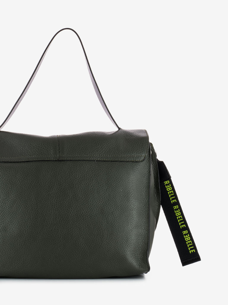 REBELLE - Clio Satchel L Dollaro Olive