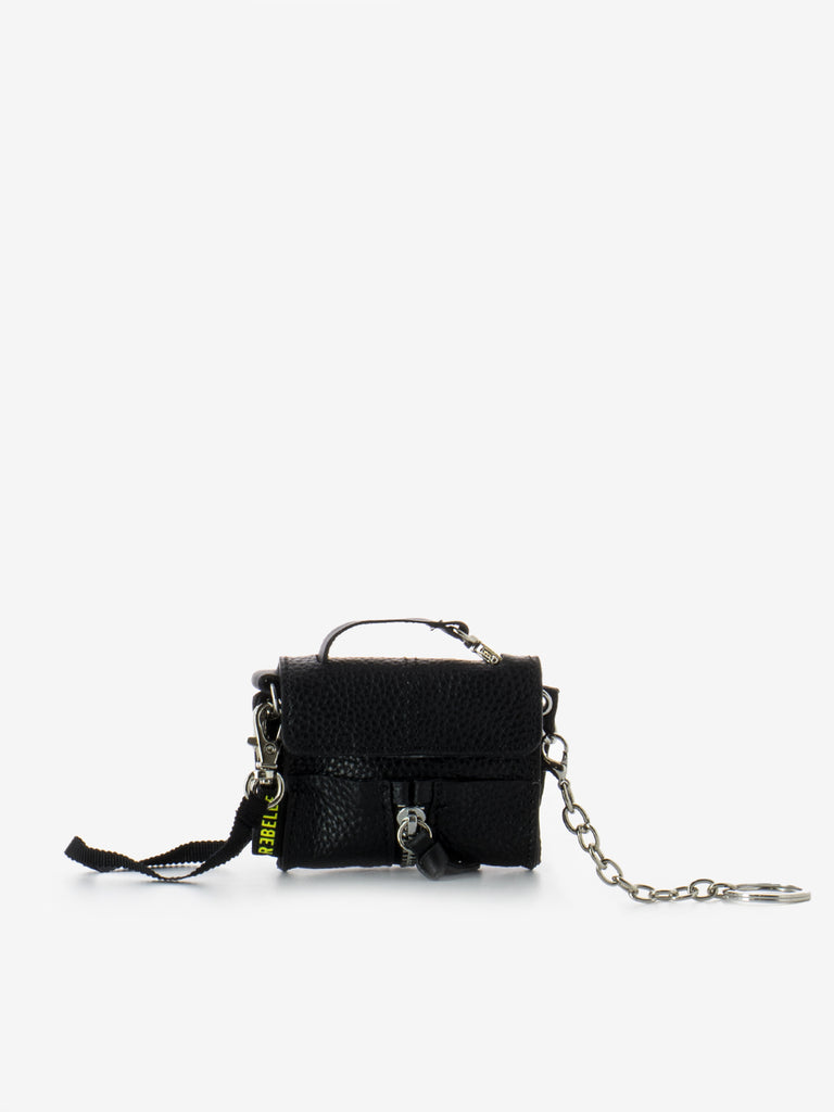 REBELLE - Micro Borsa Clio Dollaro Black