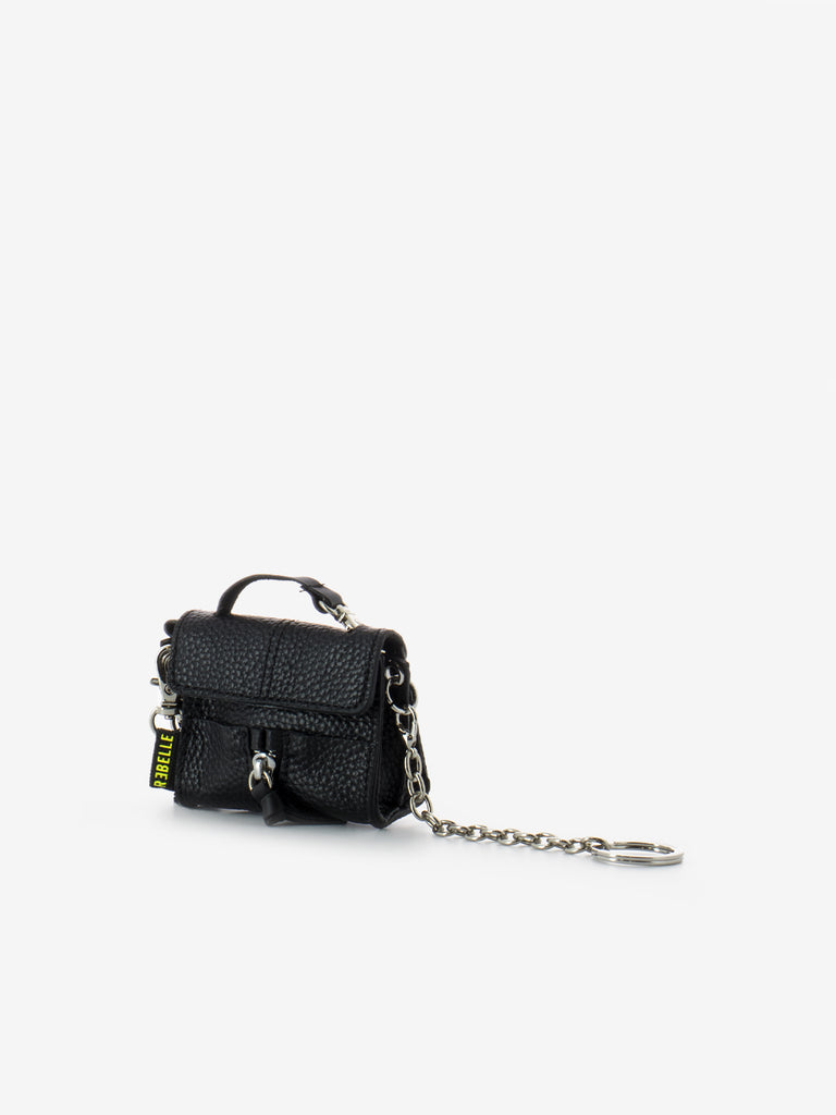 REBELLE - Micro Borsa Clio Dollaro Black