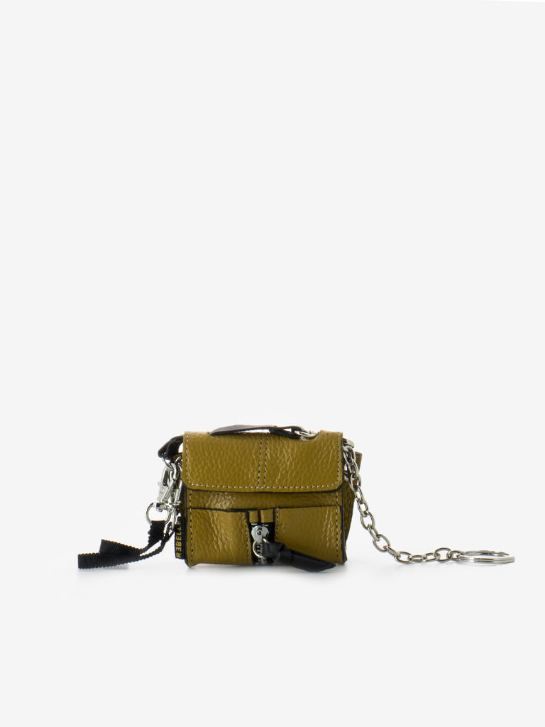 REBELLE - Micro Borsa Clio Dollaro Mustard