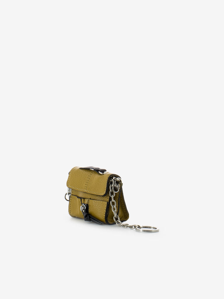 REBELLE - Micro Borsa Clio Dollaro Mustard