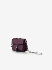 REBELLE - Micro borsa Clio Dollaro Purple