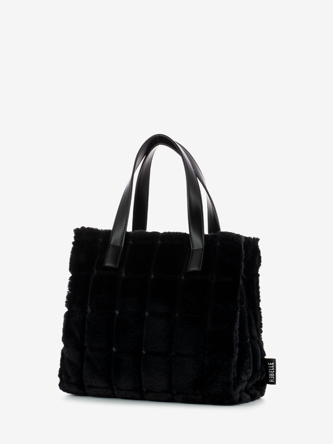 Poppy bag fur black