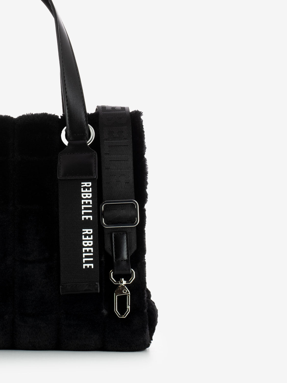 Poppy bag fur black