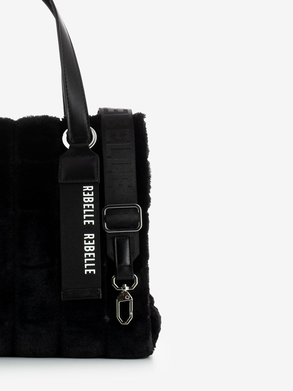 Poppy bag fur black