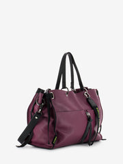 REBELLE - Shopping bag Teti M dollaro purple