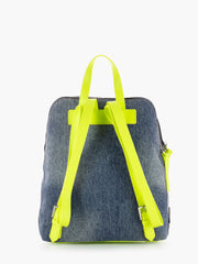 REBELLE - Zaino Diana denim / lime