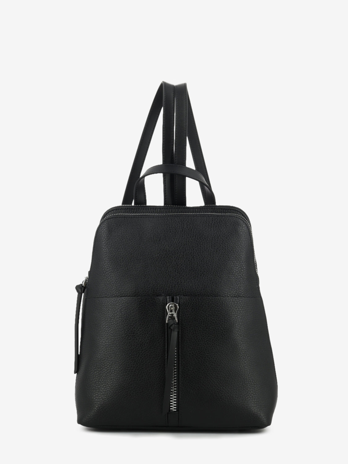 Diana backpack in black dollar leather