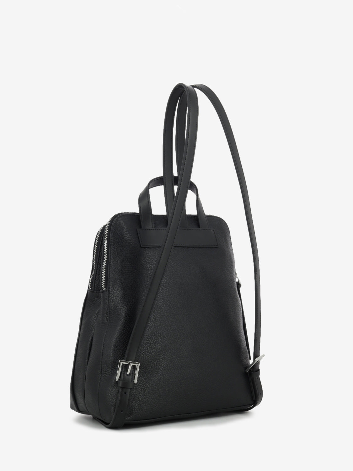 Diana backpack in black dollar leather