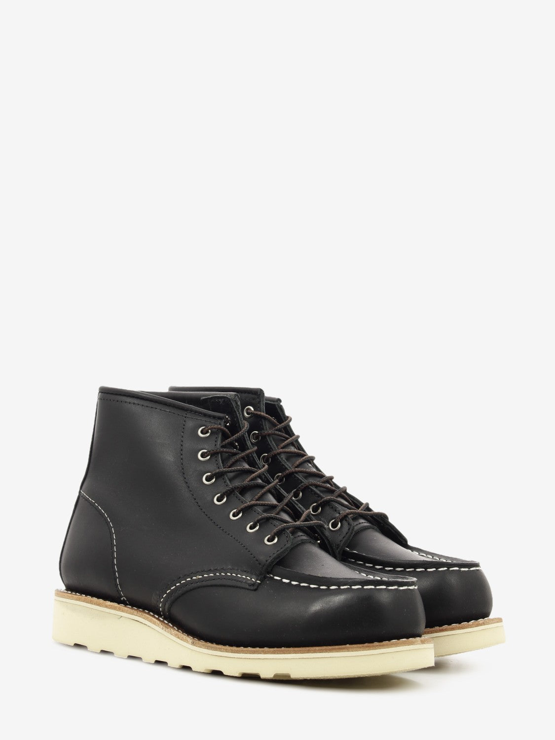 6'' classic moc toe black