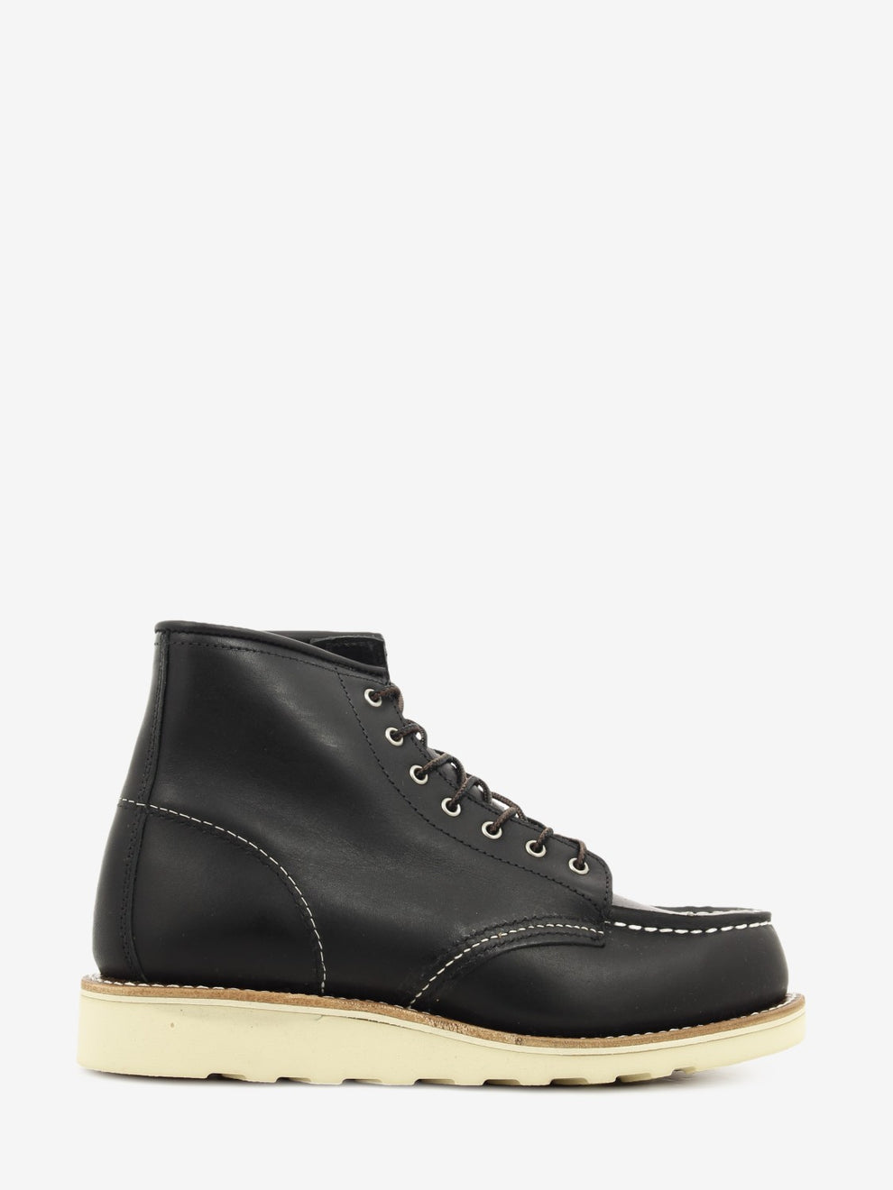 6'' classic moc toe black