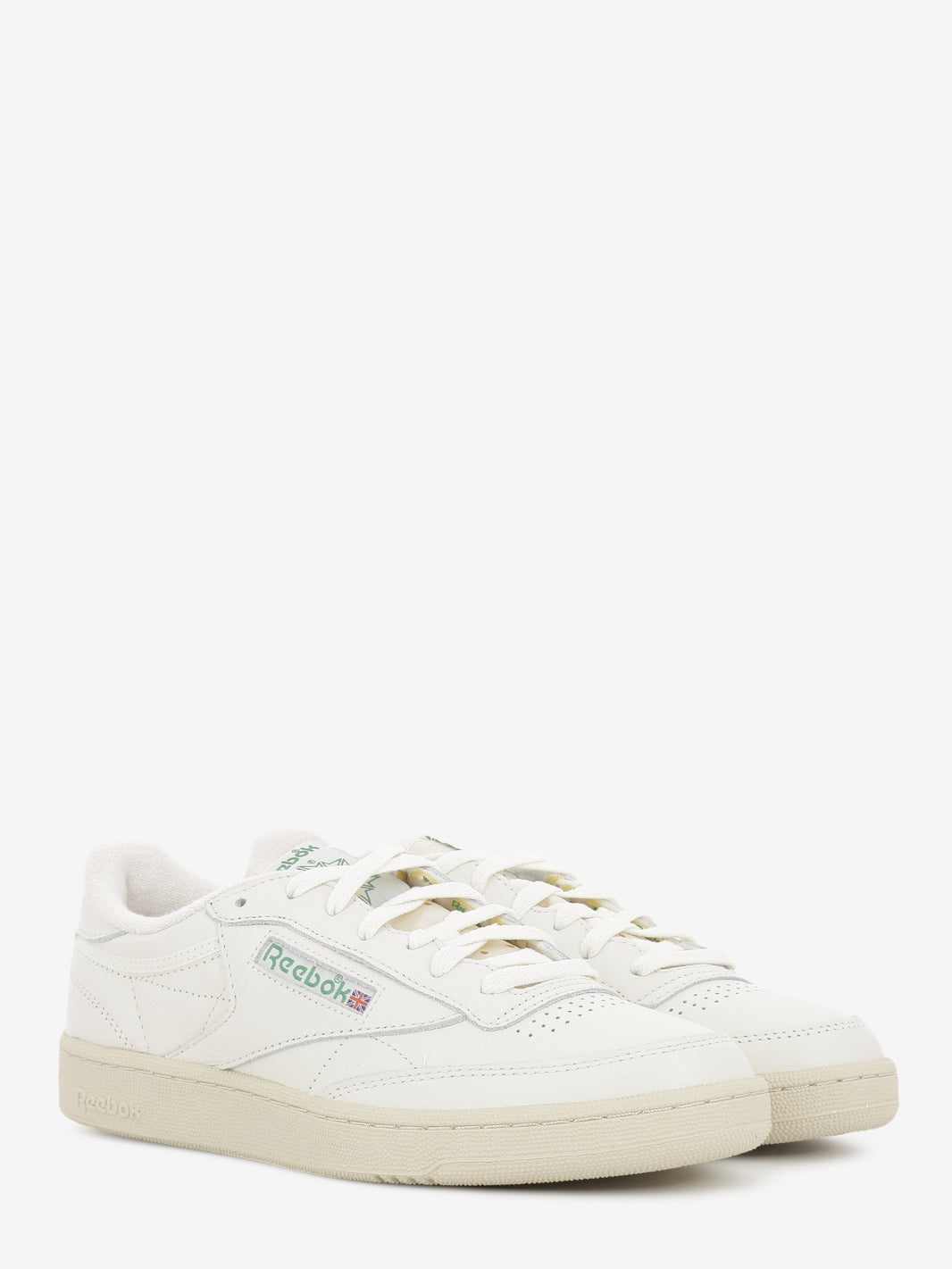 Club C 85 Vintage white / glen green