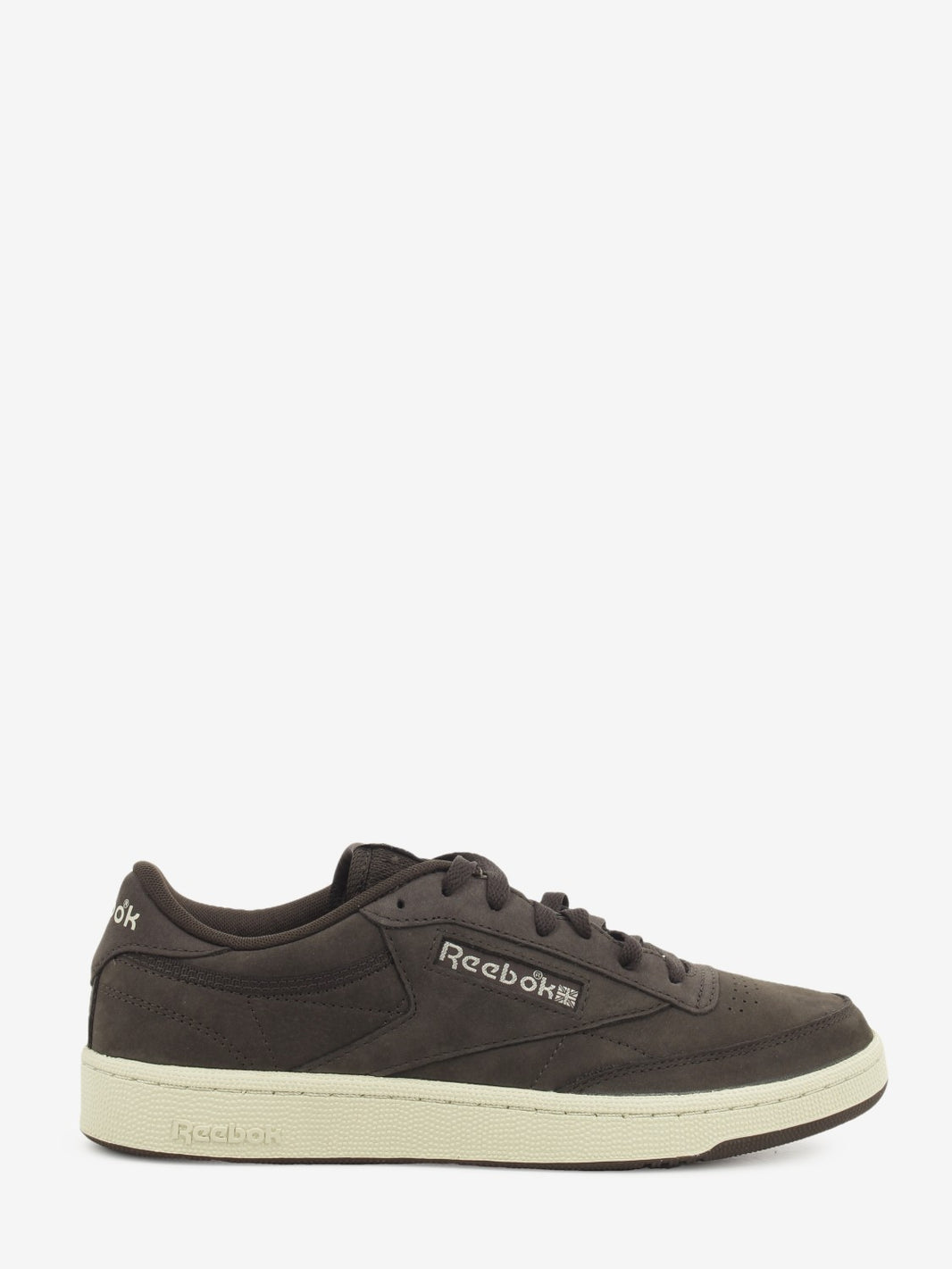 Sneakers Club Revenge vintage dark brown / beige